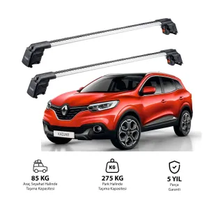 RENAULT KADJAR 2015-2022 TRX2 Thunder Carrier Ara Atkı Gri