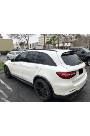 Mercedes glc coupe bagaj üstü spoiler pianoblack thumb 3