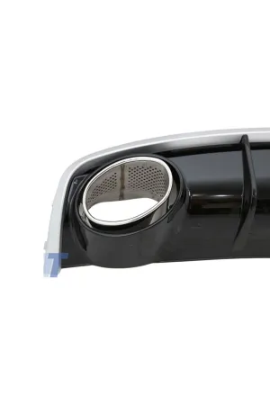 Audi RS4 arka tampon difüzörü model 2012 / 2015 b8 thumb 2