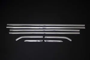 OMSA Ford Focus 3 SD Krom Cam Alt Çıtası 8 Parça 2010-2018 Arası - Görsel 2