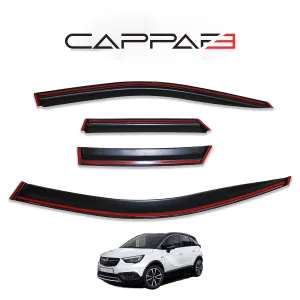 Opel Crossland 2021 Yılı Ve Üzeri Yan Cam Rüzgarlık 4 Prç. - Görsel 4
