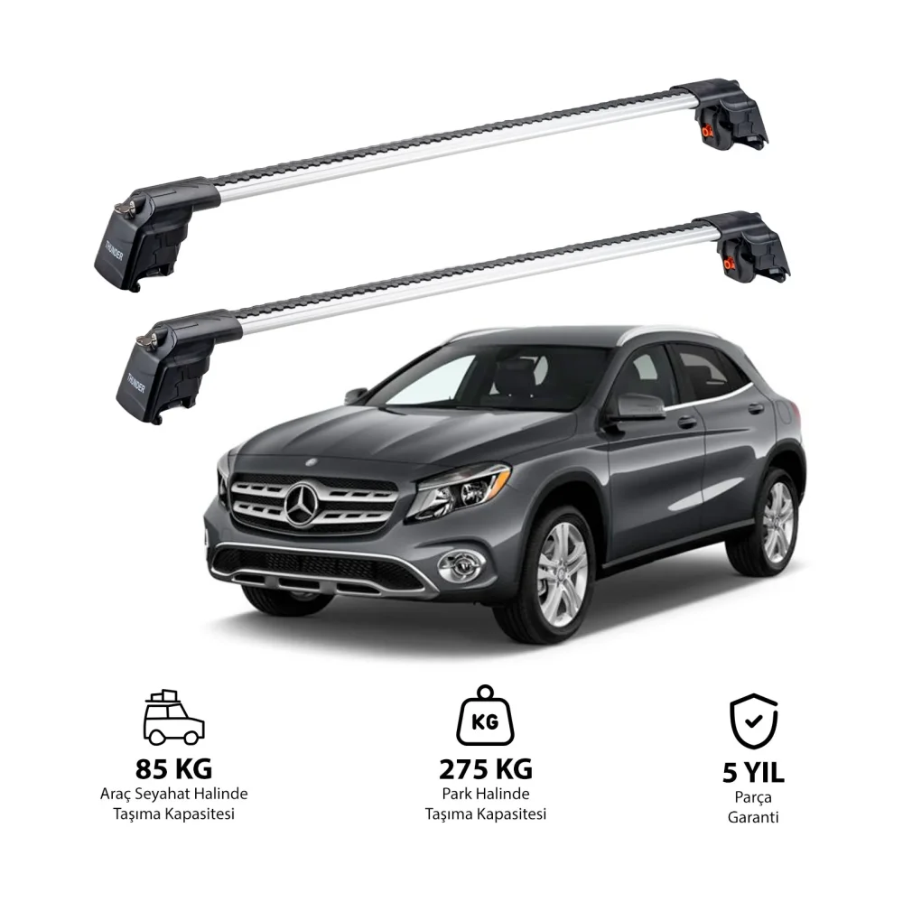 MERCEDES-BENZ GLA-CLASS 2014-2019 TRX2 Thunder Carrier Ara Atkı Gri