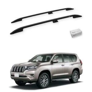 Toyota Land Cruiser Prado (J150) 2010-2023 Tavan Çıtası Crown Siyah