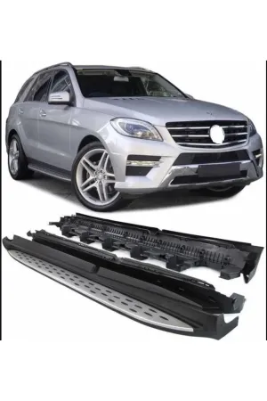Ml Uyumlu W166 Yan Basamak 2012- Side Step Bmw Style