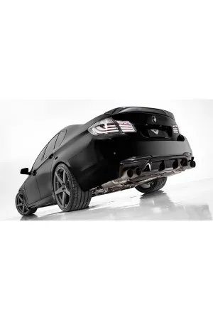 Bmw F10 M5 vorsteiner arka tampon difüzörü pianoblack 5 serisi 2011 / 2016 thumb 4
