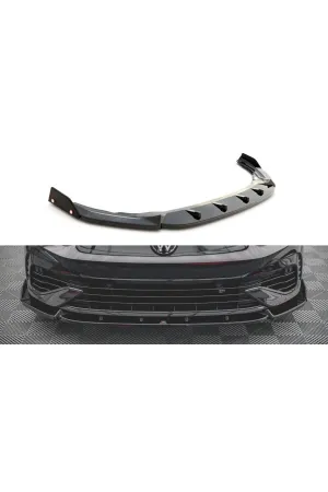 Vw golf 8 ön tampon altı lip rline 3 parça pianoblack