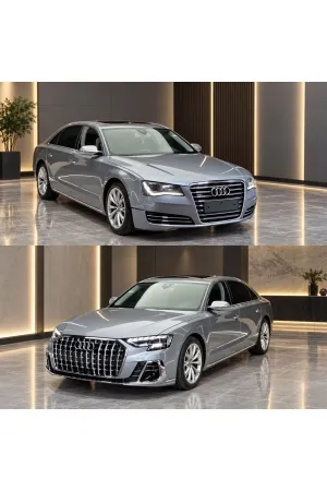 Audi a8 2025 görünüm facelift dönüşüm body kit seti full 2011 / 2017 thumb 2