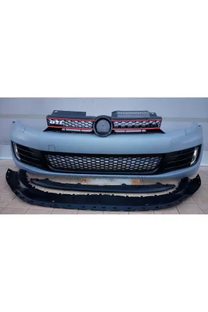 Vw Golf 6 gti ön tampon ve panjur seti komple 2009 - 2012 MK6 thumb 3