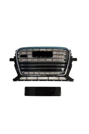 Audi q5 sq5 ön panjur ızgara 2012 / 2016 krom siyah