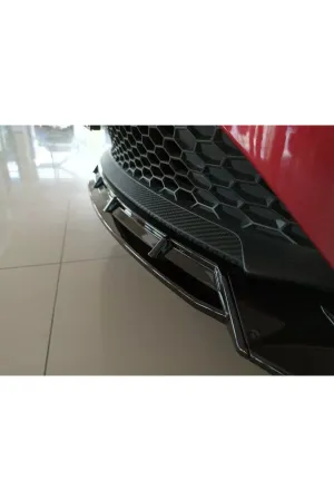Honda city için uyumlu rs ön lip piano black 2020+ thumb 3