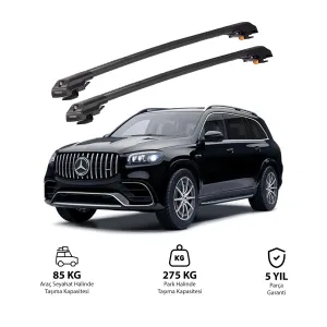MERCEDES-BENZ GLS-CLASS 2020 ve Sonrası TRX1 Thunder Carrier Kilitli Ara Atkı Siyah thumb 1