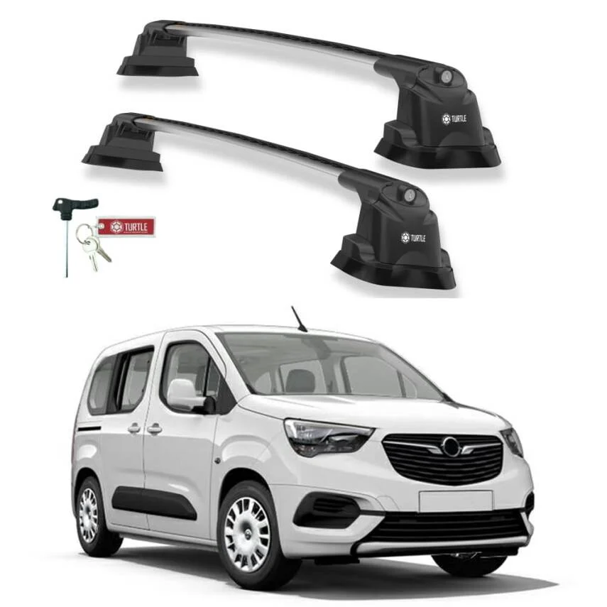 Turtle Opel Combo Life 2019-2025 Ara Atkı Air3 Gri
