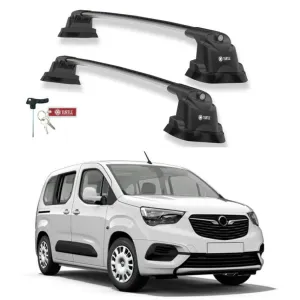 Turtle Opel Combo Life 2019-2025 Ara Atkı Air3 Gri thumb 1