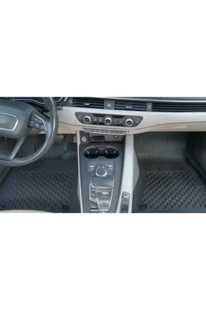 Audi A4 2016-2024 Uyumlu Sahler Araca Özel 4.5D Havuzlu Oto Paspas - Audi A4 - Görsel 5