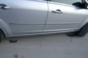 OMSA Ford Focus 2 HB/Sedan Krom Yan Kapı Çıtası 4 Parça 2005-2008 Arası - Görsel 3