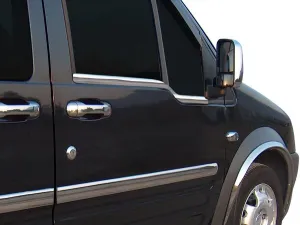 OMSA Ford Connect Krom Cam Alt Çıtası 2 Parça 2009-2014 Arası - Görsel 3
