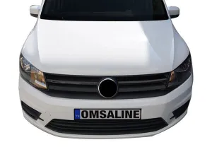 OMSA VW Caddy Minivan Siyah Krom Ön Panjur 2 Parça 2015-2019 Arası - Görsel 4