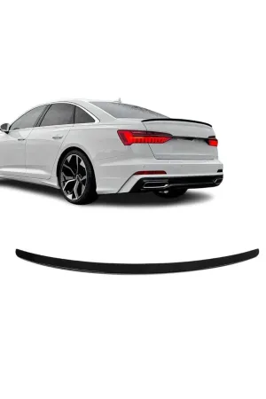Audi a6 c8 votex bagaj üstü spoiler yarasa model pianoblack2019+