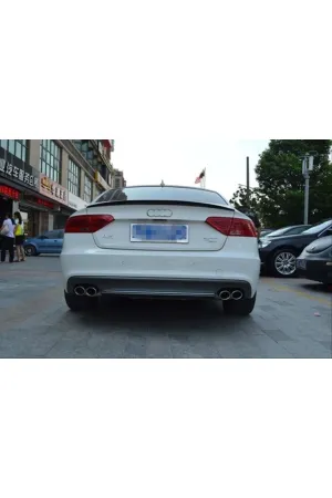 Audi a5 bagaj üstü spoiler pianoblack 2008 / 2015 thumb 3