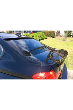 Bmw F30 cam üstü spoiler -piano black thumb 2