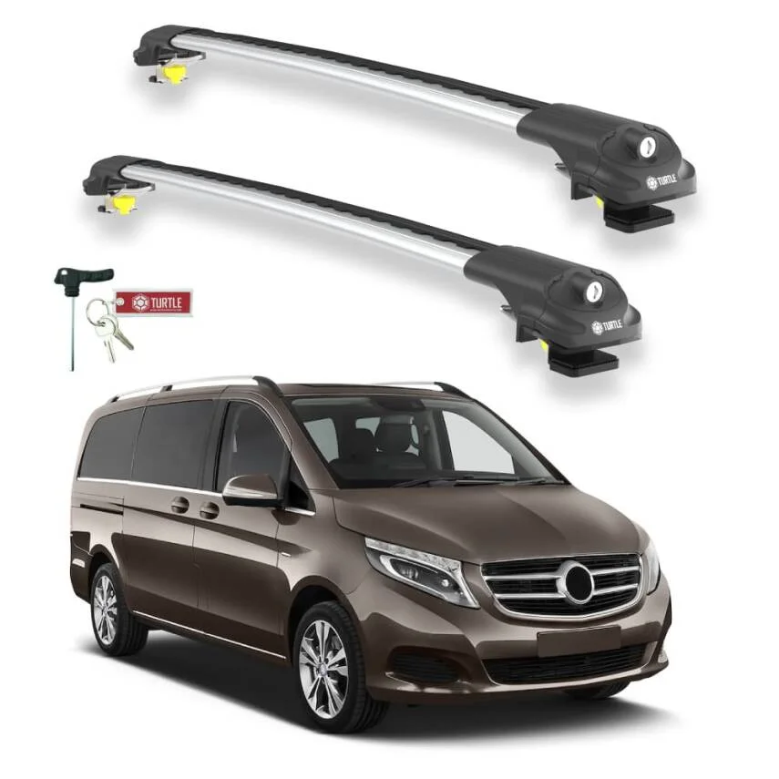 Turtle Mercedes-Benz V-Class (W447) 2015-2025 Ara Atkı Air1 Gri