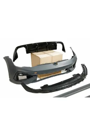 Vw golf 8 r body kit tampon ve panjur seti 2021+ thumb 3