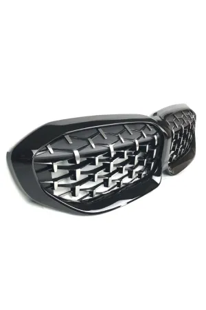 Bmw g20 panjur böbrek ızgara diamond thumb 2