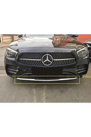 Mercedes W213 E Serisi 2020-2021 Krom Ön Tampon Izgarası P. Çelik