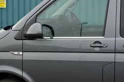 OMSA VW T6.1 Transporter Krom Ön Panjur Alt Çıtası 5 Parça 2020-2023 Arası - Görsel 5