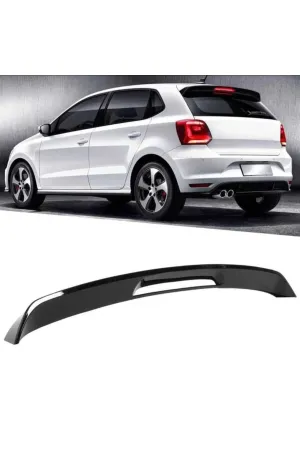 Vw polo 6r 6c gti bagaj üstü spoiler pianoblack boyalı 2009 / 2018
