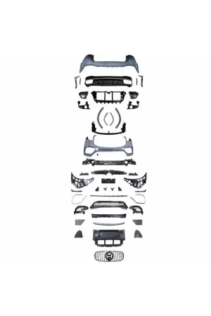 Mercedes gls x167 gls63 body kit tampon seti 2020+ thumb 2