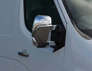 Omkar Renault Master Krom Ayna Kapağı 2 Parça Abs 2010-2024 Arası - Görsel 3