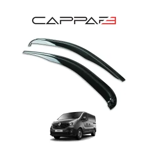 Renault Trafic 2014-2019 Yıl Aralığı Uyumlu Cam Rüzgarlığı 2 Parça - Görsel 2