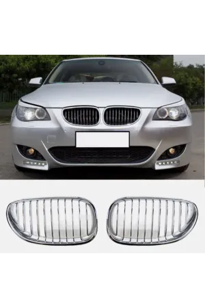 Bmw e60 ön börek panjur ızgara krom 2003 / 2009 thumb 2