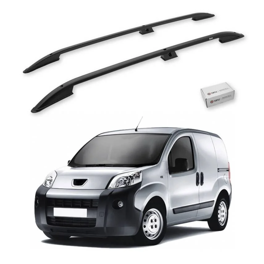 Turtle Peugeot Bipper 2008-2018 Tavan Çıtası Crown Siyah