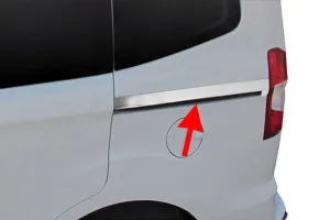 Omsa Ford Tourneo Courier Krom Sürgülü Kapı Çıtası 2 Parça 2018-2023 Arası