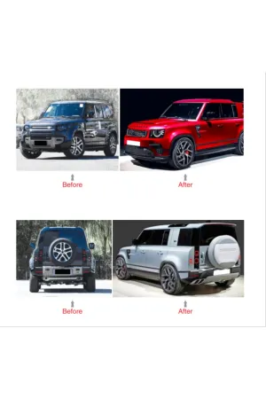 Lr defender svr body kit tampon seti 2020+ thumb 2