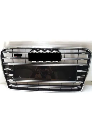 Audi a7 s7 ön panjur ızgara 2010 / 2014 krom siyah