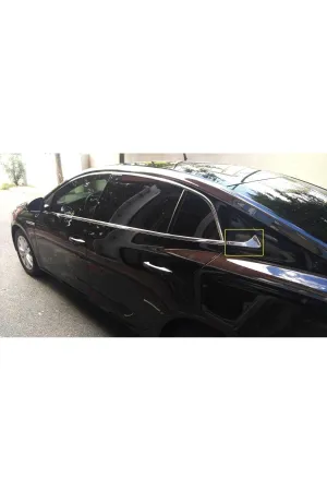 Renault Megane 4 Sedan Arka Kapı Köşe Çıtası Aksesuarı 2 Parça