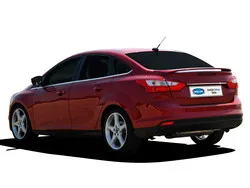 OMSA Ford Focus 3 Sedan Krom Bagaj Alt Çıta 2014-2018 Arası - Görsel 4