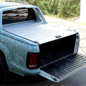 Maximus Top v1 Roller VW Amarok Aventura Sürgülü Kasa Kapağı (Gri) - Tonneau Cover - Görsel 2