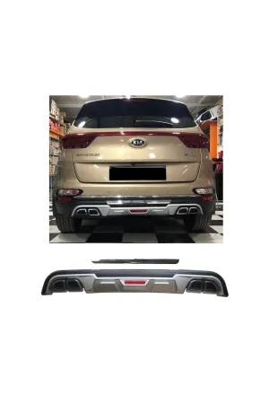 Kia sportage arka tampon koruma difüzör 2018 / 2021