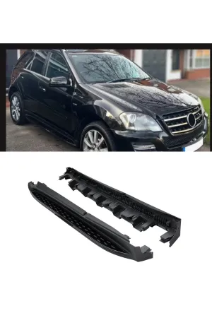 Mrcedes W166 ML Yan Basamak 2012 - 2017 Model Arası Oem Style Siyah thumb 2
