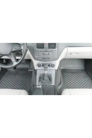 Mercedes C Serisi 2007-2014 Uyumlu SAHLER Araca Özel Bej 4.5D Havuzlu Oto Paspas - Mercedes W204 - Görsel 3