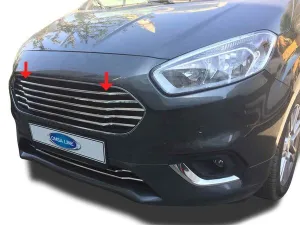 OMSA Ford Courier Krom Ön Panjur 5 Parça 2018-2023 Arası - Görsel 3