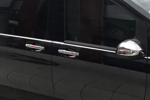 OMSA Mercedes Vito W447 Krom Kapı Kolu 4 Kapı Sensörsüz 2014 ve Sonrası - Görsel 3