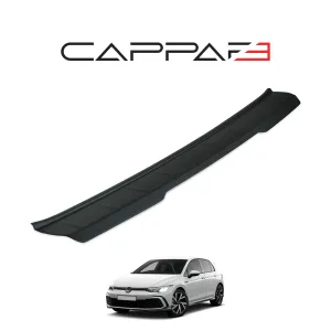 Volkswagen Golf 8 2021- Yılı ve Sonrası Uyumlu Arka Tampon Eşiği Mat - Görsel 3