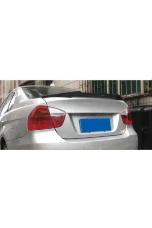 Bmw e90 bagaj üstü spoiler yarasa piano black thumb 3