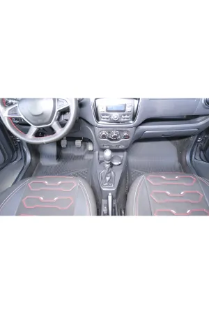 Dacia Dokker 2012+ Uyumlu Sahler Araca Özel 4.5D Havuzlu Oto Paspas - Dokker thumb 5