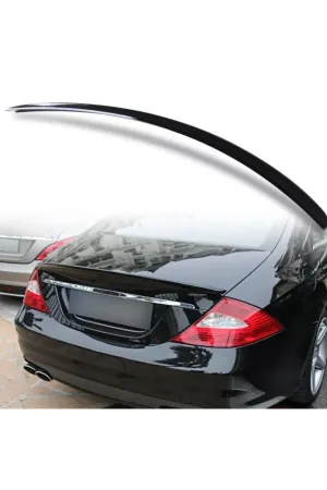 Mercedes w219 bagaj üstü spoiler pianoblack boyalı thumb 2